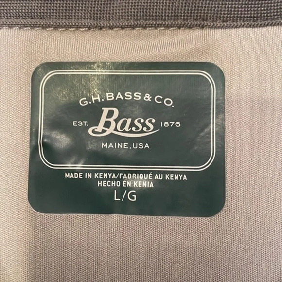 Bass Men's NEW With Tags Whitewater Polo Shirt Heather Gray Size Large‎ (L) - Picture 8 of 10